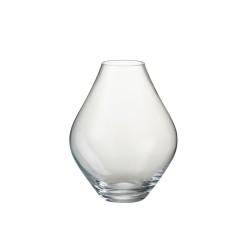 Vase en verre transparent 19x19x24 cm