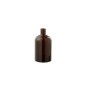 Vase bouteille en verre marron 12x12x22 cm Vase bouteille en verre marron 12x12x22 cm