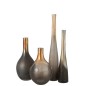 Vase en verre marron 20x20x40 cm Vase en verre marron 20x20x40 cm