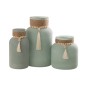 Vase en verre vert menthe 15x15x26 cm Vase en verre vert menthe 15x15x26 cm