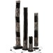 LAMPE TRONC OUVERT 3 TROUS PAULOWNIA RAYE NOIR BEIGE LAMPE TRONC OUVERT 3 TROUS PAULOWNIA RAYE NOIR BEIGE