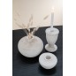 Vase en bois blanc 15x15x10 cm Vase en bois blanc 15x15x10 cm