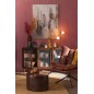 Vase rond avec col en verre multicouleur 22x22x21 cm Vase rond avec col en verre multicouleur 22x22x21 cm
