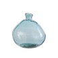 Vase dame jeanne en verre bleu 32x32x33 cm Vase dame jeanne en verre bleu 32x32x33 cm