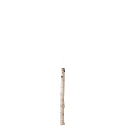 Ramo decorativo sospeso in legno naturale 5x5x78 cm