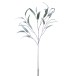 Branche de feuilles en plastique vert H114cm Branche de feuilles en plastique vert H114cm