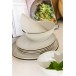 Assiette plate en céramique blanche D22cm Assiette plate en céramique blanche D22cm