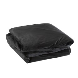 Tissu long en velours noir 500x280cm