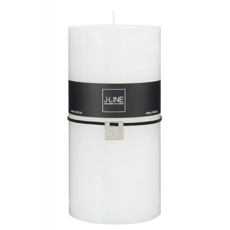 Bougie Cylindrique Blanc Xxl-140H