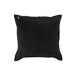 Coussin carré vache en cuir blanc et noir 40x40cm Coussin carré vache en cuir blanc et noir 40x40cm