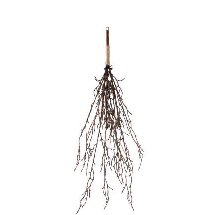 Fagot Branches Fines Plastique Marron