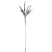 Branche cornes en plastique argent 26x1x90 cm Branche cornes en plastique argent 26x1x90 cm