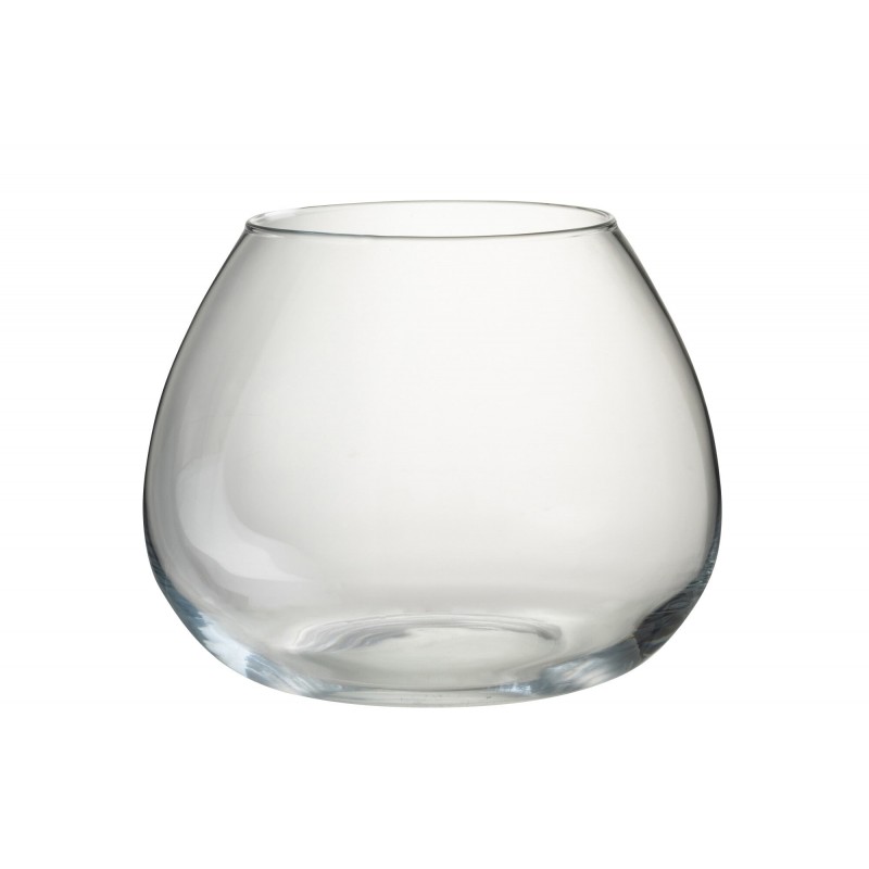 Vase en verre transparent 29*23cm