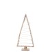 SAPIN DE NOEL TRIANGLE BRANCHES BOIS BLANC LARGE