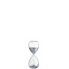 SABLIER PERLES VERRE ARGENT EXTRA SMALL