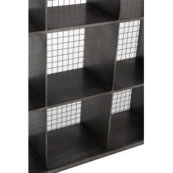 etag sus tube metal gris
