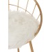 Chaise de bar ronde en métal or 54x52x102 cm Chaise de bar ronde en métal or 54x52x102 cm