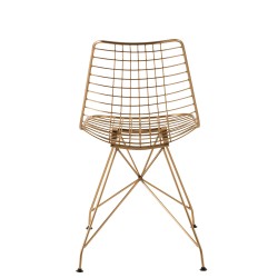 Silla charlotte metal oro