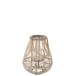 Lanterne en forme de poire en bambou gris