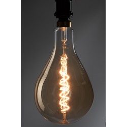 Ampoule E27 en verre transparent 16.5x16.5x31 cm