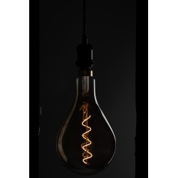 Ampoule E27 en verre transparent 16x16x31 cm