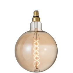 Ampoule E27 en verre transparent 20x20x30 cm