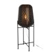 Lampe Orientale Fine Sur Pied Metal Noir Large