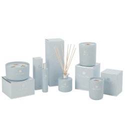 Perfume ambiente excellent vidrio azul