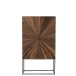 Armoire 2 portes en bois naturel 90x40x160 cm Armoire 2 portes en bois naturel 90x40x160 cm