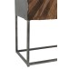 Armoire 2 portes en bois naturel 90x40x160 cm Armoire 2 portes en bois naturel 90x40x160 cm