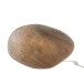 Candeeiro oval em vidro castanho 40x31,5x26,5 cm Candeeiro oval em vidro castanho 40x31,5x26,5 cm
