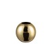 VASE BOULE ACIER INOXYDABLE BRILLANT OR 14 cm VASE BOULE ACIER INOXYDABLE BRILLANT OR 14 cm