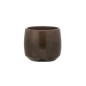 Cache-pot en céramique vert 14.5x14.5x12.5 cm