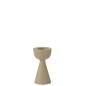 BOUGEOIR CONE ALU IVOIRE S