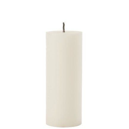 OUTDOO CANDLE PILLAR  WH L-45H