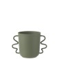 VASE JULIEN ALUMINIUM VERT VASE JULIEN ALUMINIUM VERT