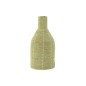 Vase bouteille en roseau vert 25x25x50 cm Vase bouteille en roseau vert 25x25x50 cm