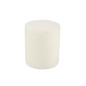 Pouf cylindre en laine beige 40x40x50 cm Pouf cylindre en laine beige 40x40x50 cm