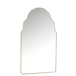 Specchio West con cornice dorata 59,5x2x103,5 cm