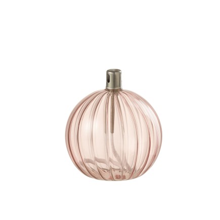OLIELAMP RIBBELS GL ROZE SMALL