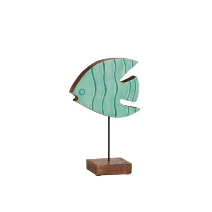 POISSONS SUR SOCLE MANG AZUR L