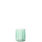 Vaso Fiore en Vidrio Azul 7.2x7.2x8.2 cm Vaso Fiore en Vidrio Azul 7.2x7.2x8.2 cm