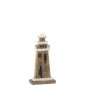Phare en bois multicolore 11x6x22.5 cm