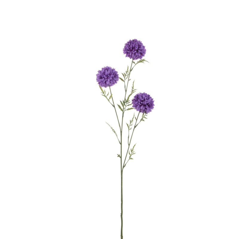 BALL MUM SPRAY POLY PURPLE