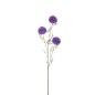 BALL MUM SPRAY POLY PURPLE