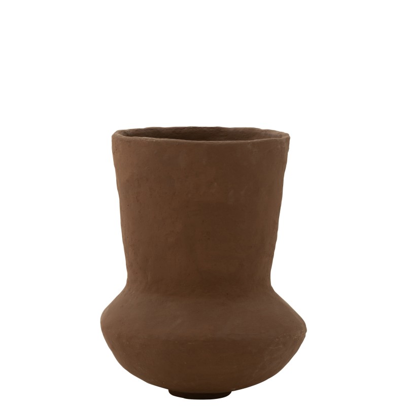 Pot en papier marron 35x35x55 cm Pot en papier marron 35x35x55 cm
