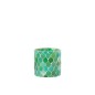 Photophore Mosaic en verre vert 10x10x10 cm Photophore Mosaic en verre vert 10x10x10 cm