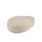 Pouf Pierre en laine beige 60x90x30 cm Pouf Pierre en laine beige 60x90x30 cm