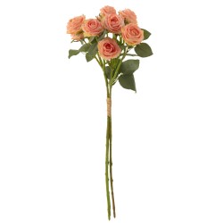 Bouquet rose en plastique rose clair 20x20x60 cm
