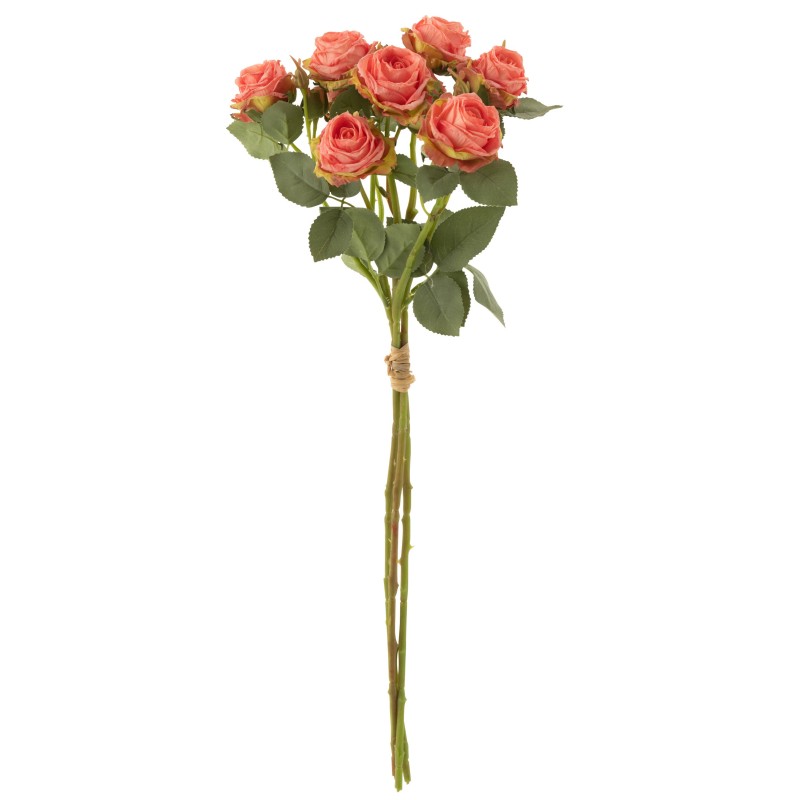 Ramo de rosas de plástico rosa 20x20x60 cm Ramo de rosas de plástico rosa 20x20x60 cm
